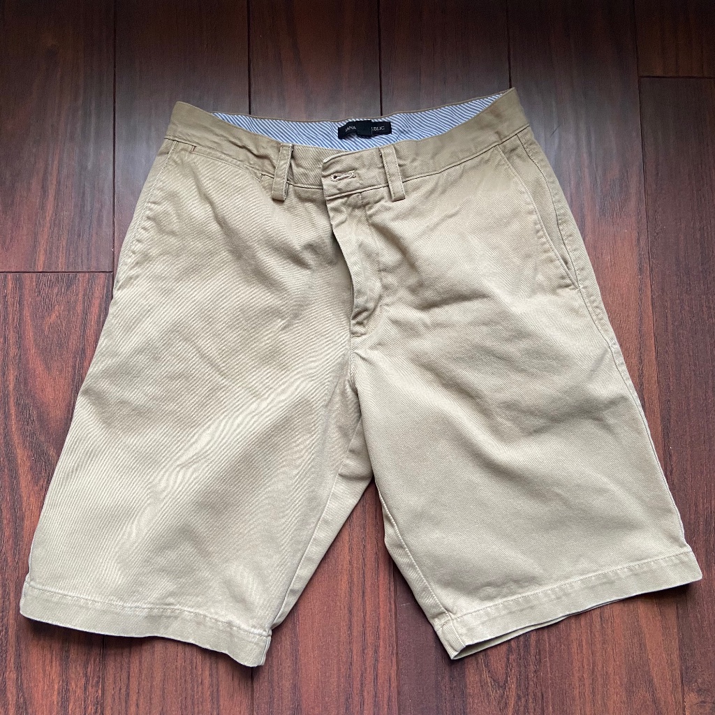 Banana Republic Aiden Khaki Men Shorts Size 30